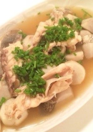 鯛あらと里芋の煮物-レシピのメイン写真