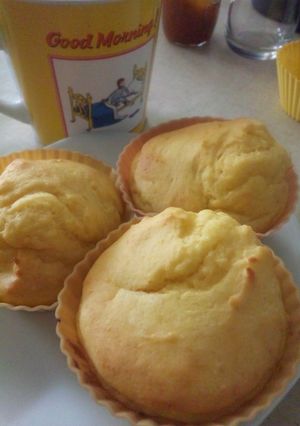豆腐と果物野菜ジュースのカップケーキ-レシピのメイン写真