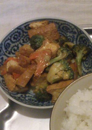 厚揚げと野菜のマヨケチャチーズ炒め-レシピのメイン写真