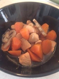 鶏肉 蓮根 人参の煮物-レシピのメイン写真