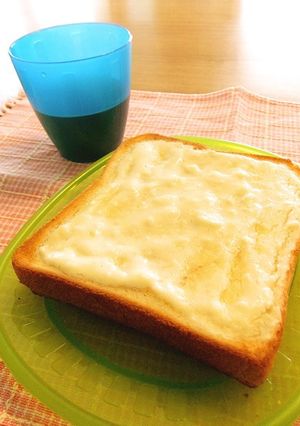 ＊朝食に！簡単チーズケーキトースト＊-レシピのメイン写真