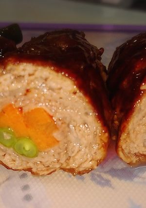 牛切落とし肉で作る!いんげんと人参の肉巻-レシピのメイン写真