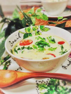 菜の花のミルク茶碗蒸し-レシピのメイン写真