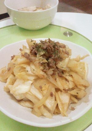高級ミネスト風 簡単10分キャベツ炒め-レシピのメイン写真