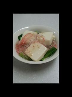 中華餡掛け豆腐-レシピのメイン写真
