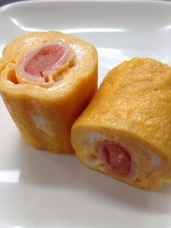 卵焼きin明太ベーコン-レシピのメイン写真