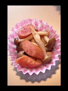 お弁当にしめじとウインナーの醤油炒め-レシピのメイン写真