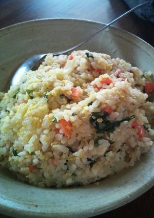 たくあん味噌和風チャーハン-レシピのメイン写真