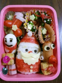サンタ☆クリスマスキャラ弁-レシピのメイン写真