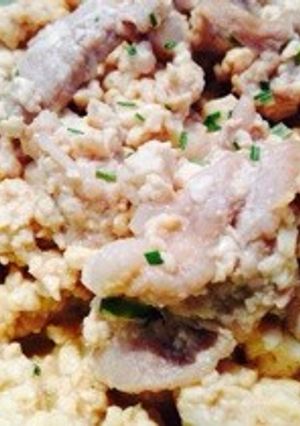*\(豆腐と豚肉の肉豆腐風)/*-レシピのメイン写真