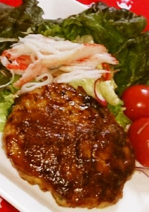 美味しい♪鯖のハンバーグ✩味噌照り焼き-レシピのメイン写真