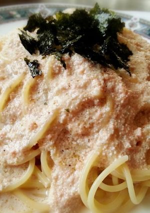 簡単!!牛乳で明太クリームパスタ-レシピのメイン写真