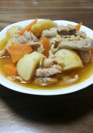 ピリ辛！韓国風肉じゃが-レシピのメイン写真