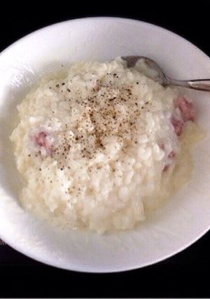レンジで簡単クリーム風リゾット-レシピのメイン写真