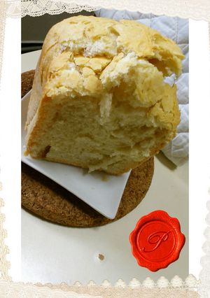 パスタの茹で湯で『セモリナ粉の食パン。』-レシピのメイン写真