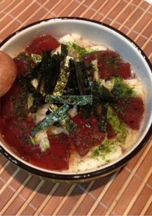 マグロのシャキシャキ長芋-レシピのメイン写真