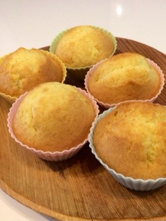甘さ控えめ!ふわふわプレーンマフィン-レシピのメイン写真