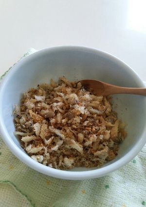 ニジマス塩焼きリメイク☆ふりかけ-レシピのメイン写真