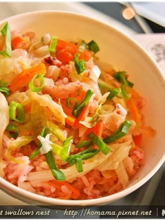 黑木耳紅麴菜飯.柯媽媽の植物燕窩-レシピのメイン写真