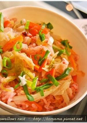 黑木耳紅麴菜飯．柯媽媽の植物燕窩-レシピのメイン写真