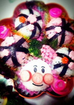 キャラ弁☆運動会☆アンパンマン＊-レシピのメイン写真