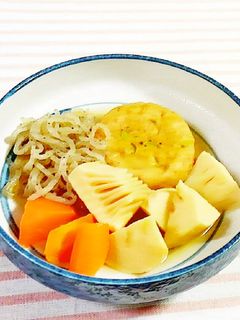 筍とがんもどき、糸こんにゃくの煮物♪-レシピのメイン写真