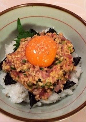 簡単☆ねぎトロ納豆丼-レシピのメイン写真