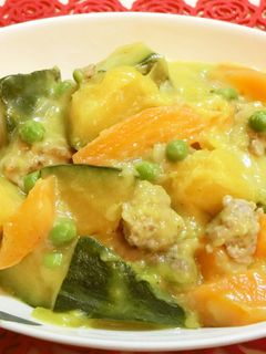 南瓜のクリーム煮-レシピのメイン写真
