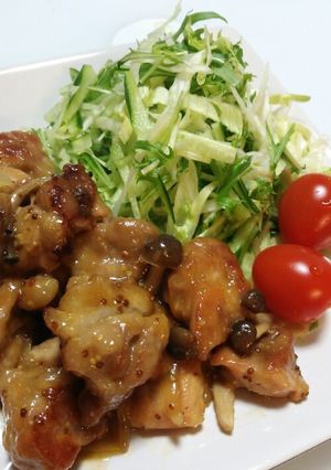 鶏肉のはちみつマスタード焼き-レシピのメイン写真