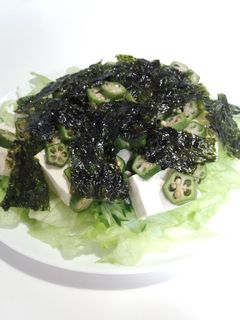 簡単!ヘルシー豆腐サラダ☆-レシピのメイン写真