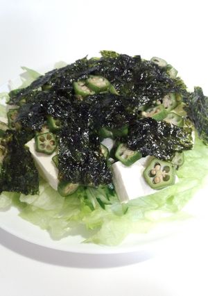 簡単!ヘルシー豆腐サラダ☆-レシピのメイン写真