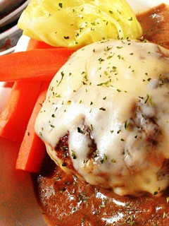 ふわふわジューシーハンバーグ-レシピのメイン写真