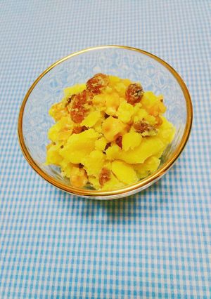 〖薩摩芋のりんごジャム和え〗-レシピのメイン写真