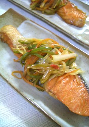 うまいっ!★鮭の焼き南蛮★-レシピのメイン写真
