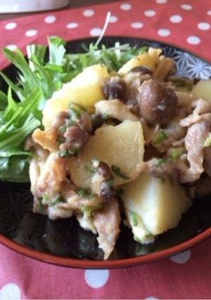 ＊じゃがいもと豚肉の味噌バター炒め＊-レシピのメイン写真