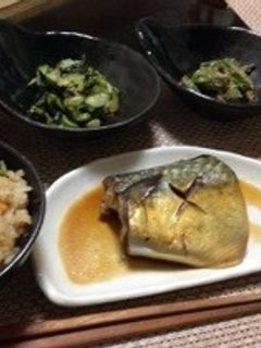 鯖の醤油煮-レシピのメイン写真
