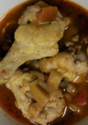 鶏手羽元のミネストローネ煮-レシピのメイン写真