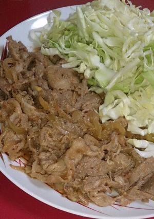 バーベキュー風♪しょうが焼き-レシピのメイン写真