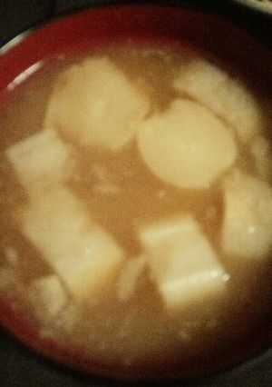 お麩の味噌汁-レシピのメイン写真