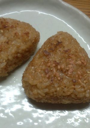 簡単！まるで市販の焼きおにぎり-レシピのメイン写真