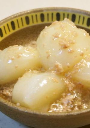フルーツかぶの鶏ミンチあんかけ-レシピのメイン写真