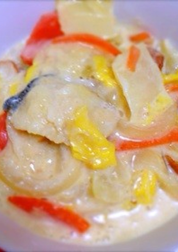 主菜にも副菜にも☆タラと野菜の和風豆乳煮-レシピのメイン写真