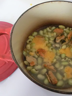 ムール貝と豆の白ワイン風味煮込み-レシピのメイン写真