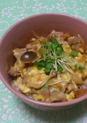 フライパンで簡単☆生姜のアッサリ豚丼★-レシピのメイン写真