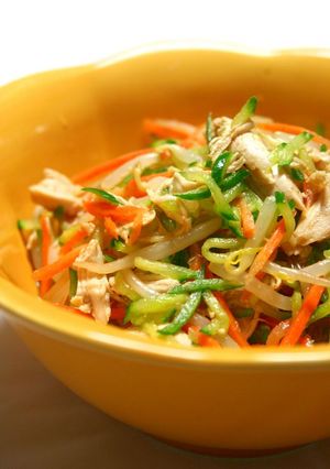 懐かしの給食の味☆野菜とささみの和え物♪-レシピのメイン写真