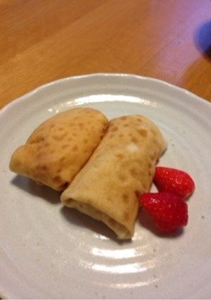 卵白でもちもちクレープ生地-レシピのメイン写真