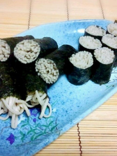 簡単!!そば海苔巻き~-レシピのメイン写真