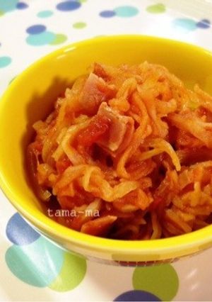 切り干し大根とベーコンのトマト煮☆圧力鍋-レシピのメイン写真