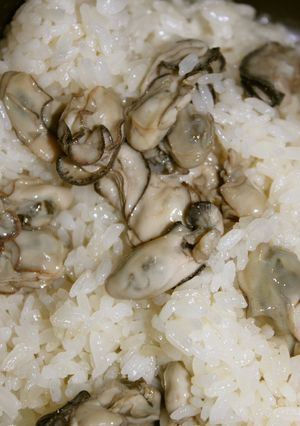 塩味が美味しい！牡蠣御飯-レシピのメイン写真