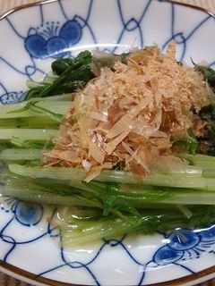 水菜のおひたし-レシピのメイン写真